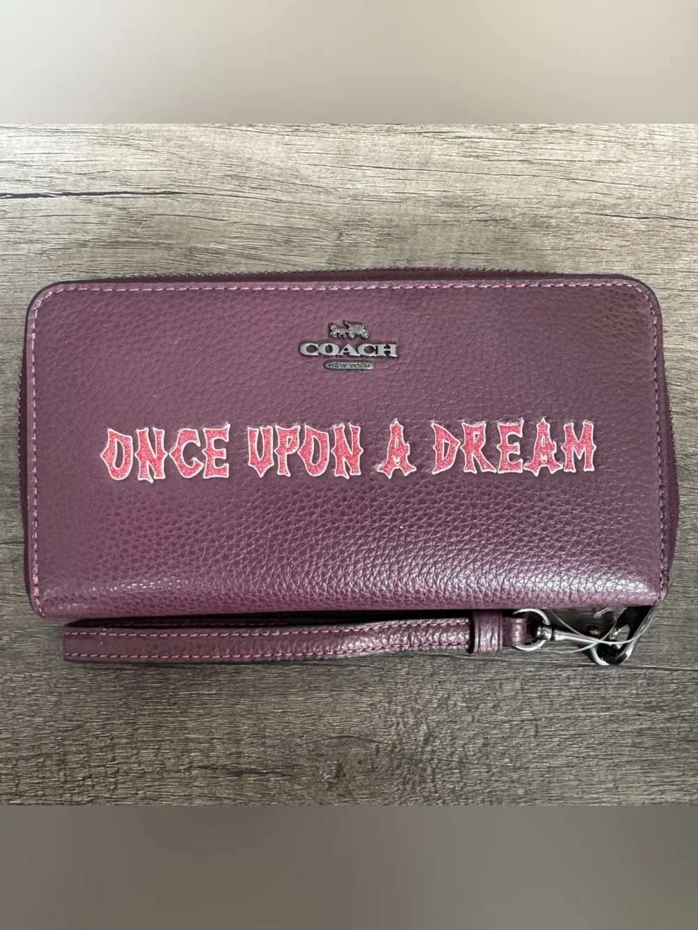 NWT Coach wallet wristlet x Disney